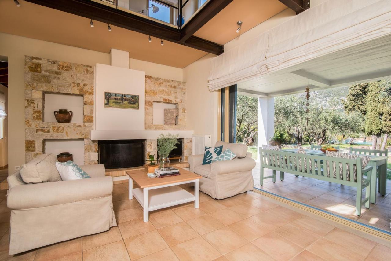 Villa Lithia Áno Korakiána Esterno foto