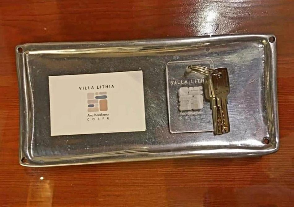 Villa Lithia Áno Korakiána Esterno foto
