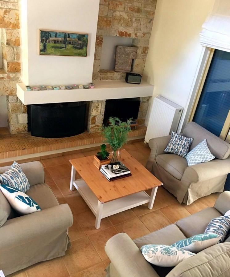 Villa Lithia Áno Korakiána Esterno foto