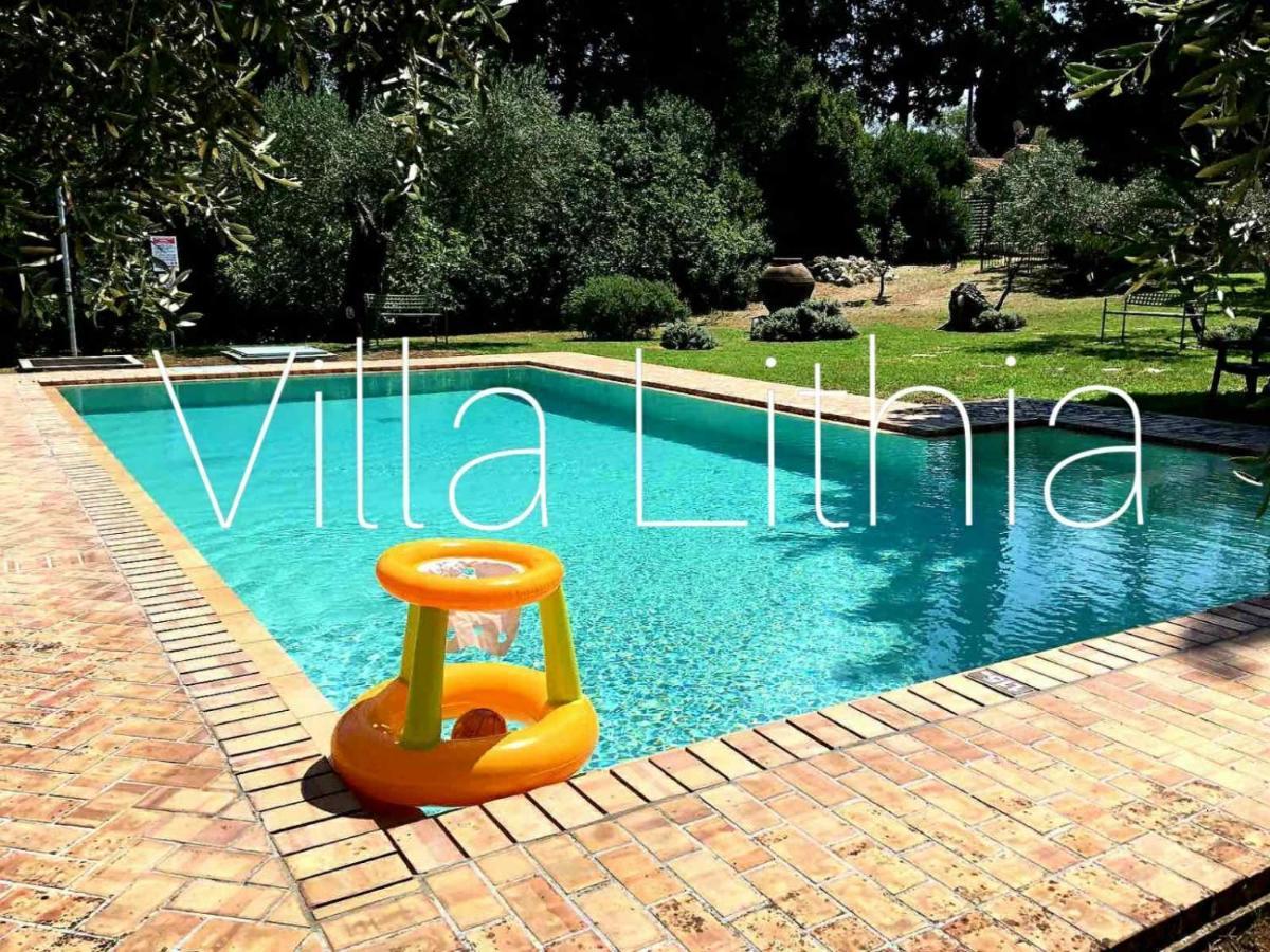Villa Lithia Áno Korakiána Esterno foto
